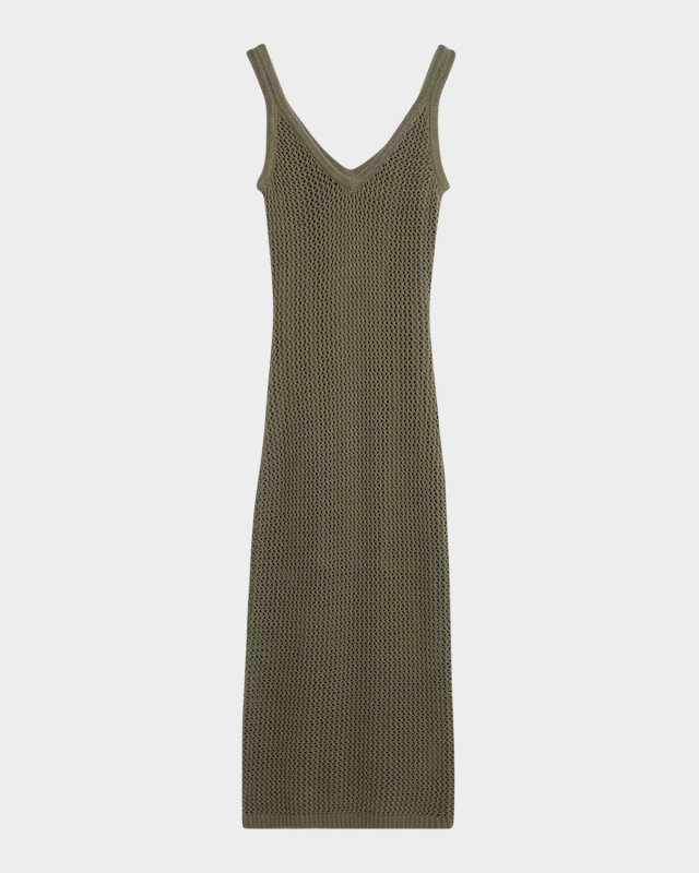 Kayla Crochet Tank Midi Dress